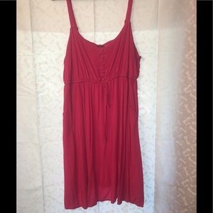 Pink w/ White Polkadots Torrid Dress